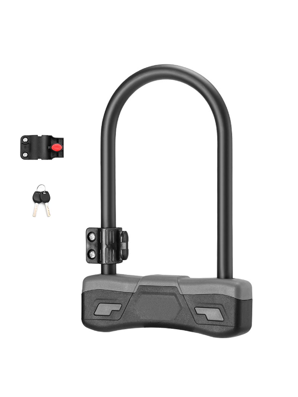 High Strengths Bicycles Lock Cycling Enthusiasts Lock City Street Bike Lock for Bikes Motorcycles and Scooters