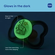 MAM Air Night Pacifier, 6+ Months, Unisex, 2 Pack