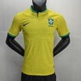 thumbnail image 1 of [Preguntas Del Jugador] 2022 Brasil Inicio Edición Camiseta De Fútbol De Alta Calidad Jersey Top Manga Cortapangjing, 1 of 3