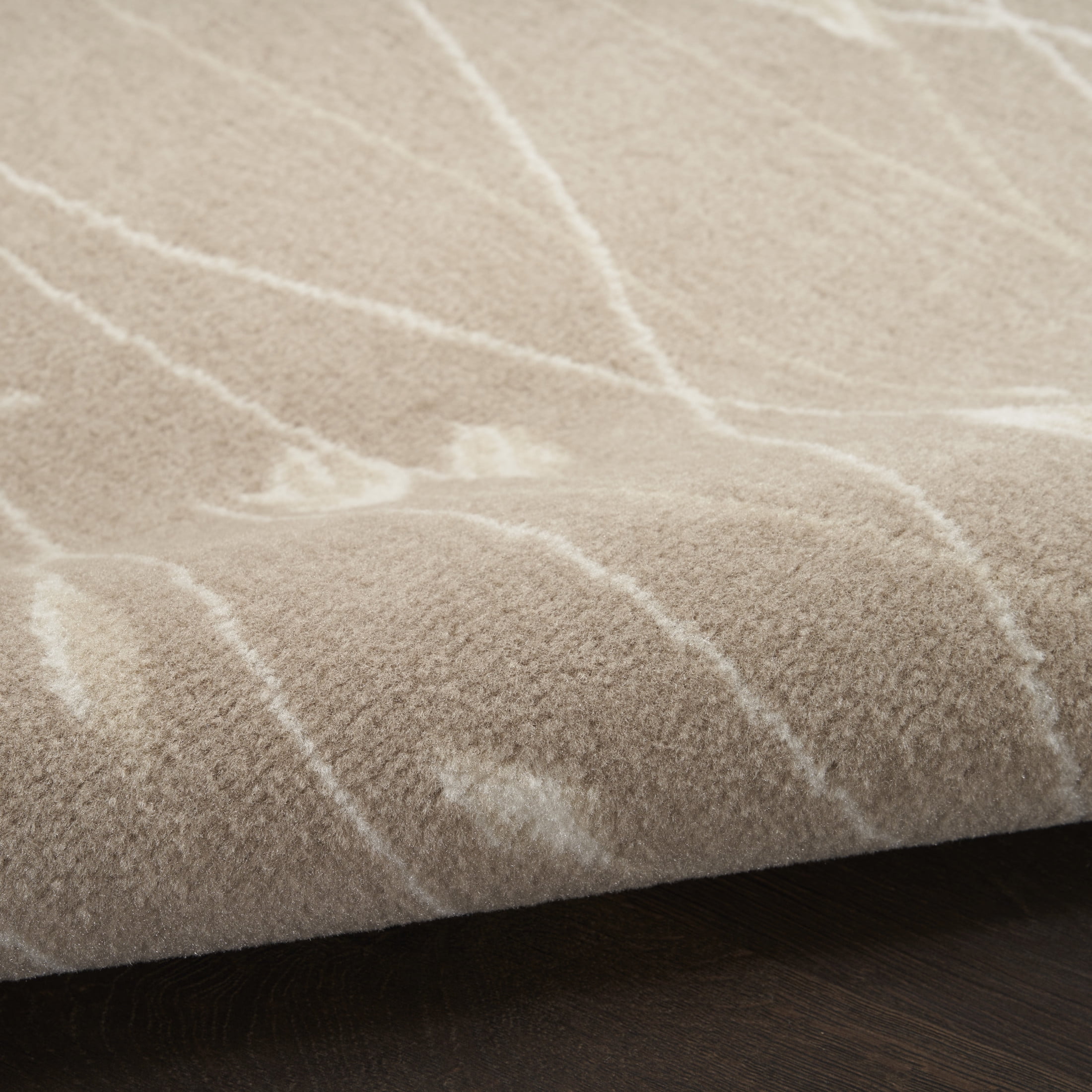 Nourison Grafix 6' x 9' Beige Modern Indoor Rug