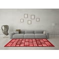 thumbnail image 3 of Ahgly Company Indoor Rectangle Abstract Red Modern Area Rugs, 4' x 6', 3 of 4