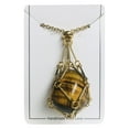 thumbnail image 2 of POINTERTECK Collier Porte-Pierre en Cristal Longueur Réglable Pendentif en Cristal Cordon de Collier Réglable Porte-Cristal pour Femmes Hommes, 2 of 4