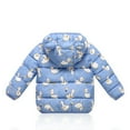 thumbnail image 4 of WOYY Toddler Girls Down Coat Winter Warm Jacket with Cute Animal Print, Sizes 2-3T, 4 of 8