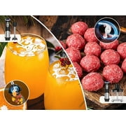 Immersion Blender, 1100W Electric Mixer Handheld, 5-in-1 Stick Blender with Chopper, Blender for Kitchen with 600ml Beaker