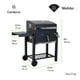 thumbnail image 3 of ASADOR DE CARBÓN DE 24"COLOR NEGRO, 3 of 8