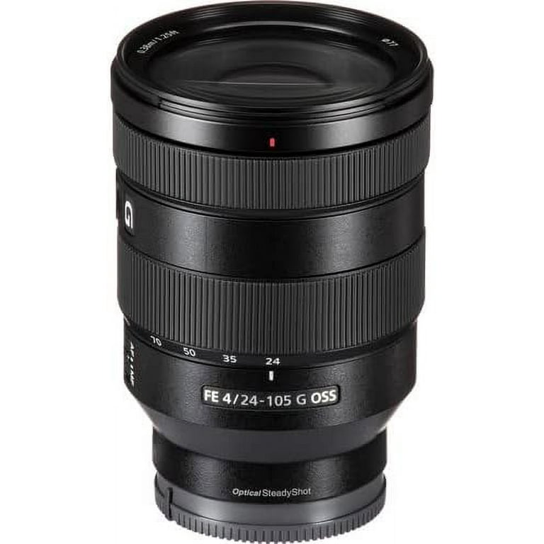 Sony FE 24-105mm F4 G OSS Full Frame Zoom Lens (SEL24105G) with