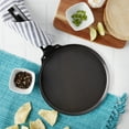 thumbnail image 4 of INFUSE 9in Round Nonstick Carbon Steel Comal Griddle Pan with Handle, 4 of 6
