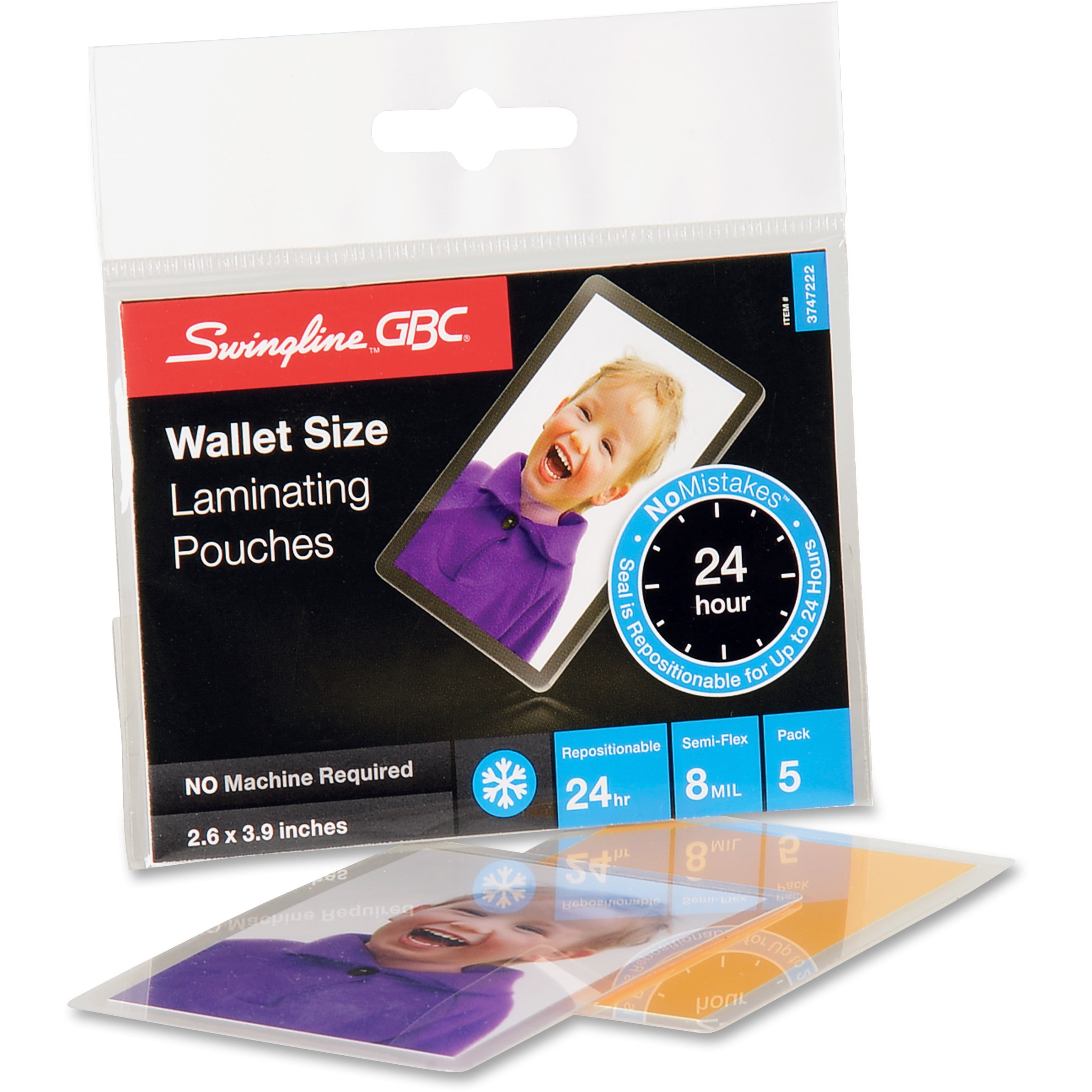 SelfSeal™ NoMistakes™ Self Adhesive Laminating Pouches