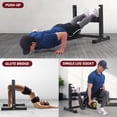 thumbnail image 6 of Towallmark Bulgarian Split Squat Stand – Adjustable Single Leg Squat Roller with 7 Height Settings and Comfortable Padding for Strength and Bodyweight Training, 6 of 6