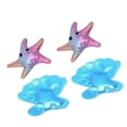 thumbnail image 3 of Juguete Para Gatos, Juguete De Entrenamiento Para Gatos Suave No Tóxico, Cachorro De Juguete Interactivo Seguro De Estrella De Mar Para Garras De Molienda De Gatos EOTVIA No, 3 of 7