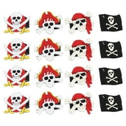 PINXOR Halloween Party Pirate Rings Toys Treat Favors Ring Finger Supplies Favor Props Plastic Fillers Haloowen Toy