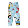 thumbnail image 4 of Xecao Building Truck Women's Straight Lounge Pajama Pants: The Epitome of Relaxed Sleepwear, 4 of 9