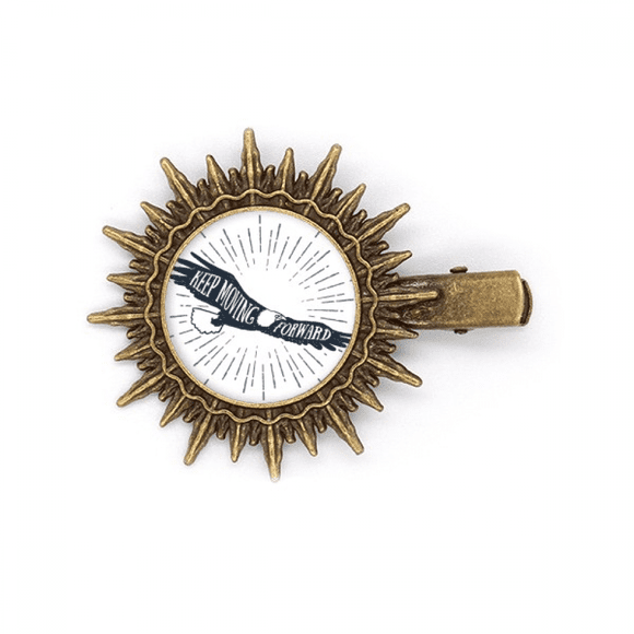 Ancient Egypt Eagle Decorative Pattern Hairpin Sun Headwear Retro Metal Clips Pin