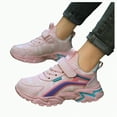 thumbnail image 3 of Godom Kids Shoes Kids Lightweight Breathable Strap Athletic Shoes Soft Walking Shoe, 3 of 7