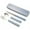 Blue, variant on Moocorvic Three-Piece Cutlery Stainless Steel Travel Utensils Reusable Utensils Set with Case School Supplies Durable Cutlery Box Travel Environmental Protection