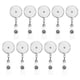 thumbnail image 1 of White Certificate Badge Holders Practical Badge Clips for Daily Use 10Pcs, 1 of 5
