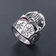 thumbnail image 4 of Anillo de calavera de tubo de titanio, 4 of 4
