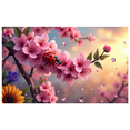 thumbnail image 4 of LUUFILx Floral Butterfly Backdrop Banner for Party Event Backdrop Photography Studio Decoration Photoshoot Wedding Garden Celebration Outdoor Background, 4 of 9