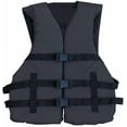 thumbnail image 4 of 4 Pack Life Jacket Paddle Vest; Coast Guard Approved Type III PFD Life Vest Flotation Device; Jet ski, Wakeboard, Kayak; Ideal Extra Life Jacket for Pontoon Boat, 4 of 8