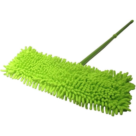 Microfiber Dust Mop with Handle Telescoping Pole Floor Cleaner Noodle Mop