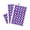 Dark Purple, variant on Uxcell 50mm Dia Round Number Stickers Number 1-100 Blue