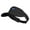 Black, variant on Summer Filpflop Icon Embroidered Pro Style Cotton Twill Washed Visor - White OSFM