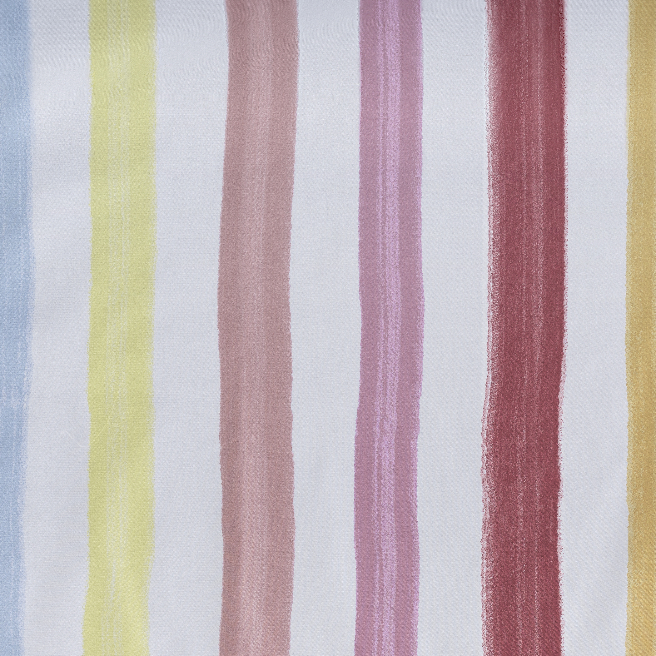 Sun Zero Pippa Stripes 100% Blackout Grommet Single Curtain Panel in Pink