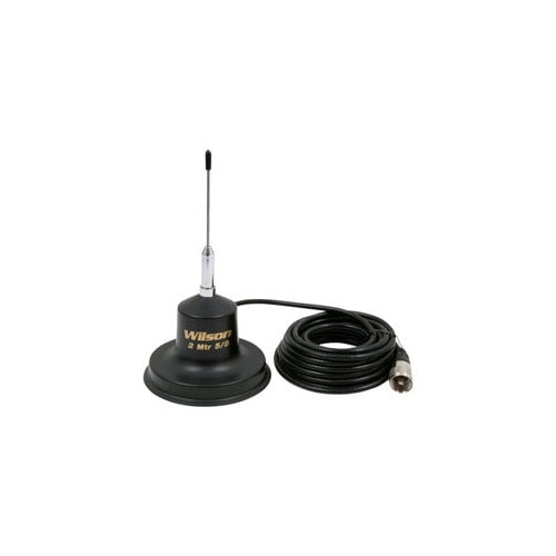 WILSON ANTENNAS 880300200B WILSON BLACK 2 METER MAG MT ANT
