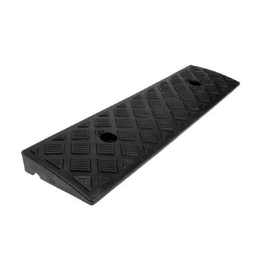 Onlyonehere Portable Lightweight Plastic Curb Ramps _ Heavy Duty Plastic Threshold Ramp Kit Set For Driveway  Loading Dock  Sidewalk  Car  Truck  Scooter  Bike  Motorcycle  Wheelchair Mobility