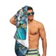 thumbnail image 5 of Niko Toalla de playa de secado rápido con diseño temático, regalo para mujeres y niñas, ideal para cumpleaños, fans, amantes de la música, uso en la playa o al aire libre, 78 × 150 cm, 5 of 6