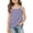 Purple, variant on UACY Girls Cotton Linen Tank Tops Summer Casual Sleeveless Plain Spaghetti Strap Camisole Tween Cute Vacation Undershirts (Grey, 12-13 Years)