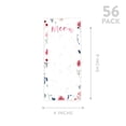 thumbnail image 5 of Koyal Wholesale Watercolor Garden Printable Wedding Paper Menu Cards for DIY Printer, Pack of 52, 5 of 5
