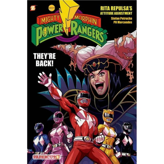 Mighty Morphin Power Rangers Graphic Novels: Mighty Morphin Power Rangers #1 : Rita Repulsa's Attitude Adjustment (Series #01) (Hardcover)