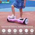 thumbnail image 4 of Gotrax ELF 6.5" Hoverboard with LED Wheels & Headlight, 200W Motor, UL2272 Certified Self-Balancing Scooter for Kids & Adults, Up to 10 km/h Speed and 5 km Range,Pink, 4 of 6