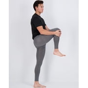 3 Pack: Men's Active Compression Pants - Workout Base Layer Tights Running Leggings (Available in Big & Tall)