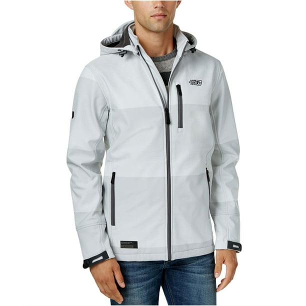 Chaqueta Cortavientos Point Zero para hombre gris mediana