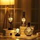 thumbnail image 2 of Lámpara de Mesa LED Lámpara de Lectura Luz Dormitorio Lámpara de Noche Iluminación de Escritorio Sala de Estar Retro Hierro Decoración del Hogar,C, 2 of 5