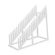 thumbnail image 5 of Estante para exhibición de azulejos, organizador de almacenamiento de materiales de construcción, soporte estable y resistente. Blanco, 5 of 9