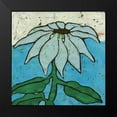 thumbnail image 2 of Davis, Andrea 15x15 Black Modern Framed Museum Art Print Titled - Aqua Batik Botanical VI, 2 of 5
