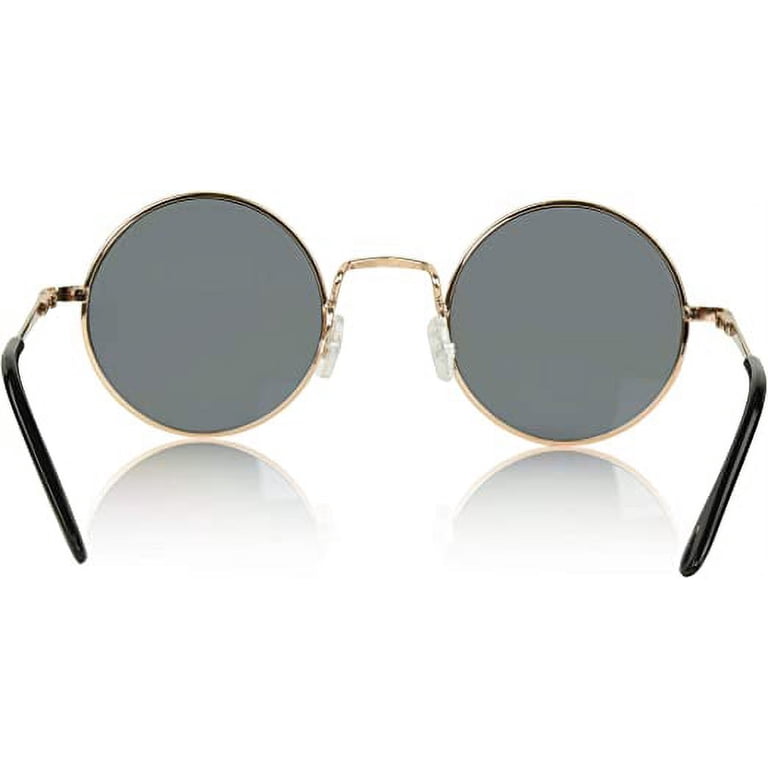 Sunny Pro Retro Round Sunglasses Small Colored Lens Hippie  display picture 3