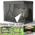 thumbnail image 2 of AMERTEER Housse Imperméable pour Balançoire 3 Places de Jardin/patio/extérieur, Protège-Meubles pour Hamac, 2 of 16