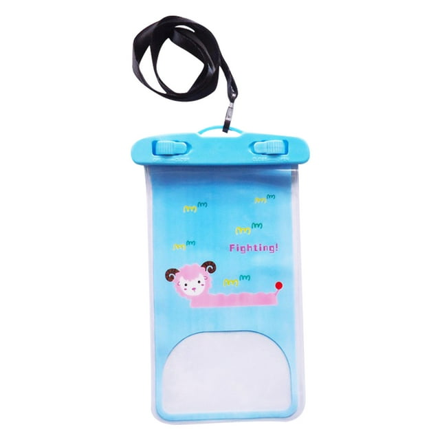 Agiferg Cartoon Mobile Phone Waterproof Bag Drifting PVC Mobile Phone Bag