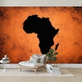 thumbnail image 7 of Wallpaper Africa map grungy paper Peel and Stick Wall Murals 100"H x 144"W Removable PVC Wall Paper Self-Adhesive Wall Paintings Art Decor for Bedroom Living Room, 7 of 7