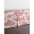 thumbnail image 3 of Bouclair Red Platform Bed Skirt Full 18" Drop, 3 of 4