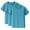Sky Blue 3PCS, variant on 2-Pack Kids' Mesh Quick-Dry T-Shirts: Breathable Short Sleeve Tees for Toddler & Youth,Color Orange,Size 5-6 Years