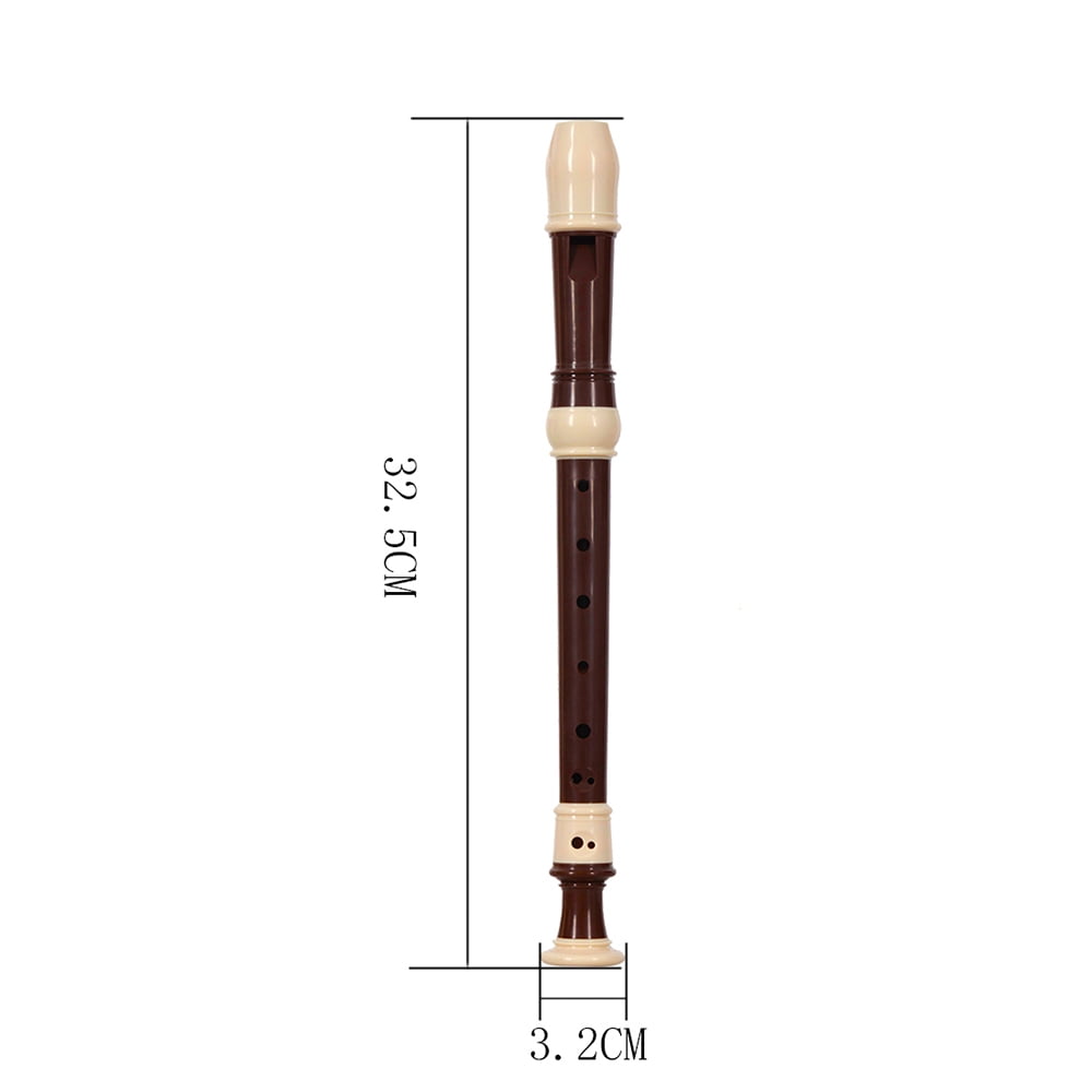 Buy IRIN ABS Descant Recorder 8 Hole Baroque Style Recorders Instrument