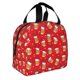 thumbnail image 2 of Disketp Christmas Hat beer for Insulated Lunch Bag for Women and Men, Perfect for Work, Hiking, Picnic, 2 of 8
