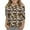 Brown, variant on FamilyThread Girls' 3/4 Sleeve Round Neck Top Camouflage Tee For 3-12 Y