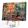 thumbnail image 1 of Arte pintura al óleo por números máquina de coser imagen Digital hecha a mano decoración del hogar Likrtyny decoración de arte, 1 of 9