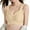 C275/Beige, variant on XIYON Women's Bra Ladies Seamless Back Hugging Beauty Bra No Underwire Fixed Chest Support Vest Bra Breathable